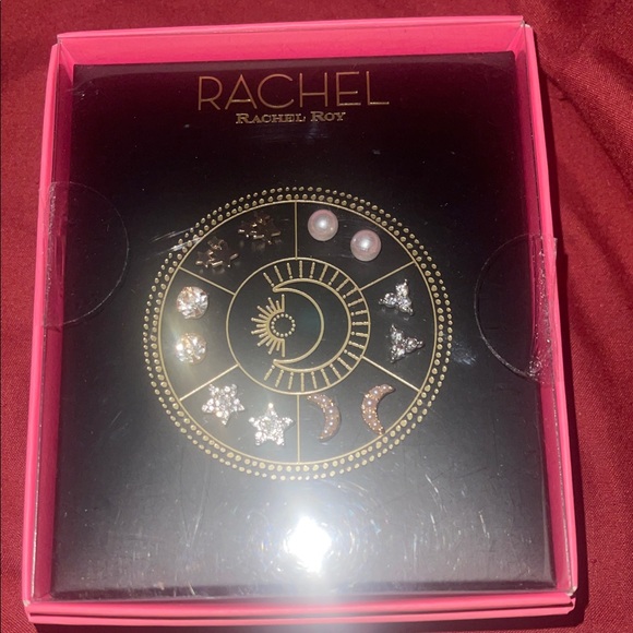 Rachel Roy 6 piece stud earrings NWT - Picture 1 of 2